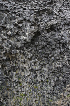 Basaltsäulen auf Island