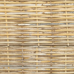 woven wood as background