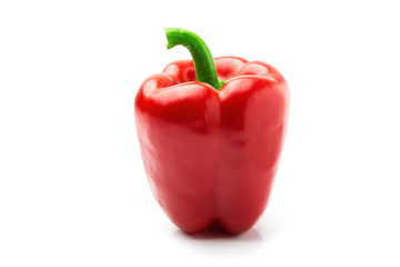 Sweet pepper isolated on a white background