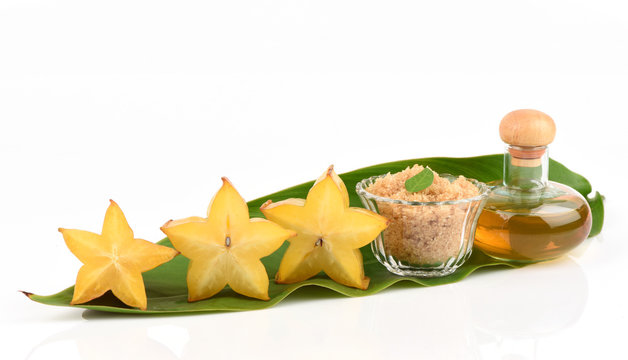 Beautiful with natural, "Biological carambola of star fruits" (carambola of star fruits, fresh mix sugar and water. , Close the lid, put them in the shade for about three months, water use bio).