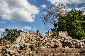 Ancient ruins at Chichen Itza