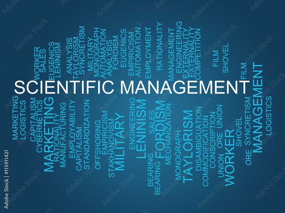 Canvas Prints scientific management