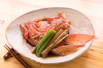 金目鯛の煮付け