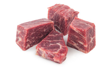 Raw beef meat