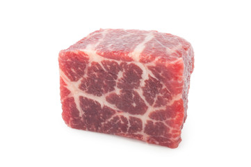 Raw beef meat