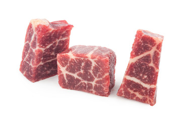 Raw beef meat
