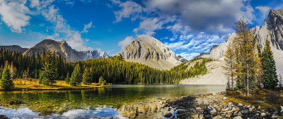 Beautiful fall mountain landscapes