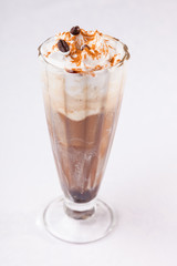 milkshake with big glass