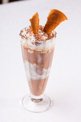 milkshake with big glass