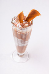 milkshake with big glass
