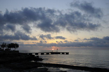 Sonnenaufgang bei Cala Millor