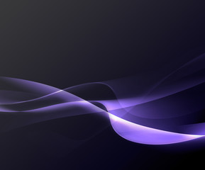 Abstract purple smoke