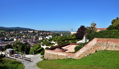 Fototapeta na wymiar city view of Melk, Austria