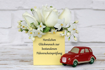 Glückwunsch zum Führerschein