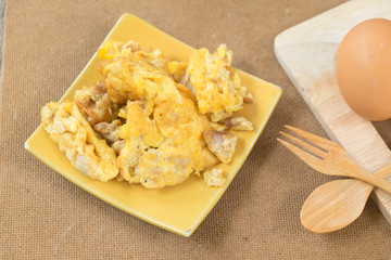 Thai style omelet