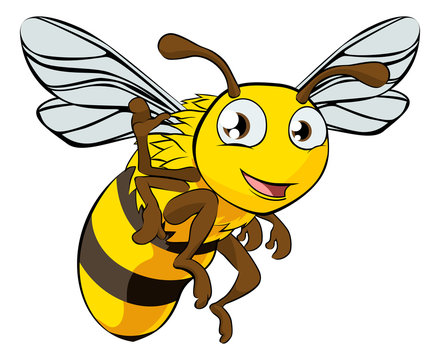 Cartoon Bee Illustration