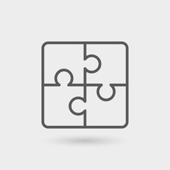 solutions thin line icon