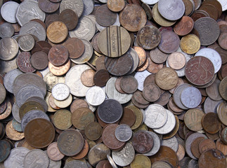 Obsolete coins around the 20th century