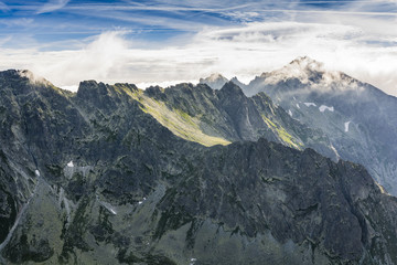 Fototapeta na wymiar Mountain landscape in the summer.