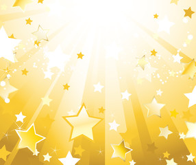 Radiant Background with Stars