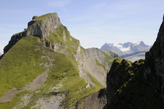 Druesberg und Gl&auml;rnisch vom Forstberg