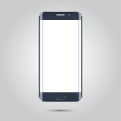 Smartphone, mobile phone. Vector.