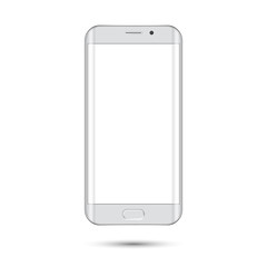 Smartphone, mobile phone. Vector.