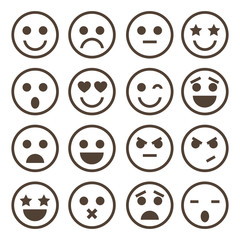 Emoji. Vector.