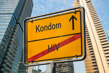 Schild 111 - Kondom