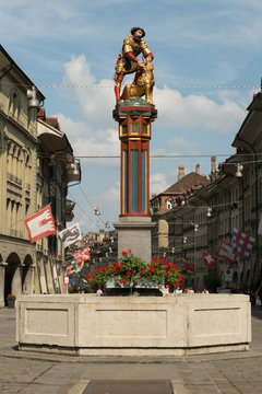 Samson Fountain in Bern
