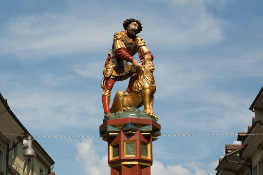 Samson Fountain in Bern