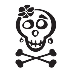 skull and cross bones