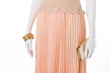 Detail of female attire.