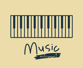 retro music festival poster isolated icon design, vector illustration  graphic 