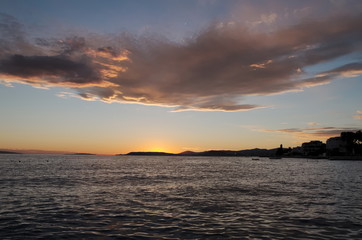 Sunset Over Split, Croatia