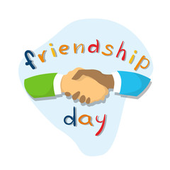 Hands Shaking Friendship Day