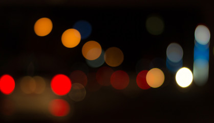 Blurred image of lights