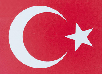 Obraz premium Türkische Nationalflagge