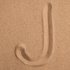 Starfish and shells with sand as background. Sand texture