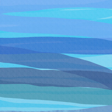 Aquarellfarbe blau in Streifen gemalt als Hintergrund