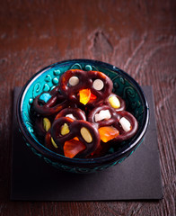 Halloween decorated Screaming Pretzels