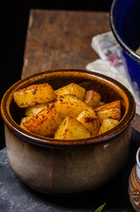 Breaded fried cauliflower