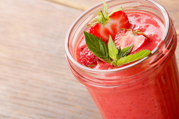 Strawberry smoothie