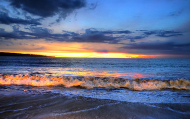 Obraz premium Jimbaran Beach, Bali, Indonesia..