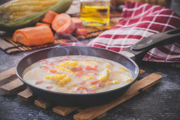 Corn soup
