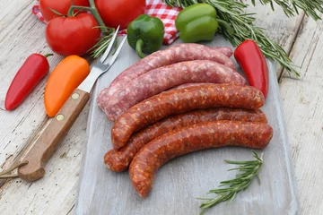 Fotobehang saucisses et merguez 16072016 © ALF photo