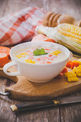 Corn soup