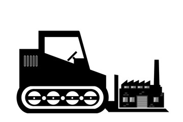 Délocaliser : Usine dans une monte-charges