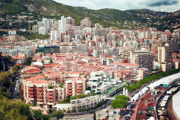 Naklejka premium General view of Monte Carlo in Monaco