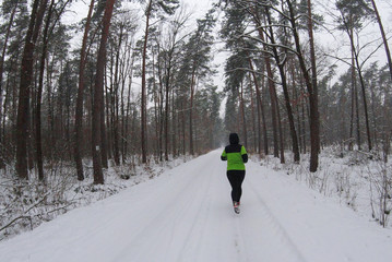 Winter Running 